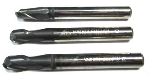 3x Garant VHM Fresa Raggio Completo 6 R3 2x 207340 1x 207120 Riaff - Foto 9