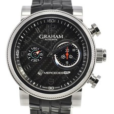 discount GRAHAM Mercedes GP Track Master 2MEAS.B01A Men's Watch Q#146070 - Image 1