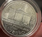 2021 AUSTRIAN PHILHARMONIC 1 OZ. .999 FINE SILVER ROUND 1.50 EURO