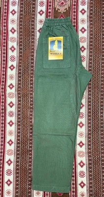 Klassische Kochhose von Service Works olivgrün Hose Relaxed gerades Bein