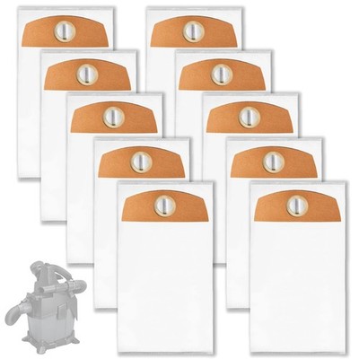 10 Pack Wet/Dry Fleece Dust Bags for FLEX 24V Brushless & Metabo HPT 18V 1.6 ...