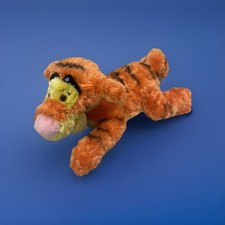 Disney Store Tigger Plush 14  Laying Winnie the Pooh Stuffed Animal Tiger