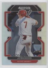 2022 Panini Prizm Draft Picks Silver Prizm Josh Hood #PDP186 1u6