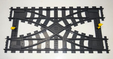 Lego Eisenbahn Schienen 7996 Doppelkreuzweiche 60128 Schiene