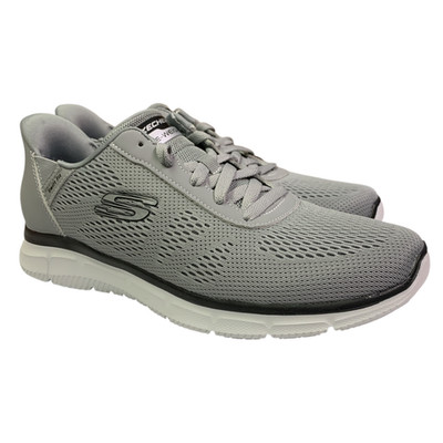 Skechers Men's Lace-Up Memory Foam Verse Swift Fit Athletic Shoe (Light