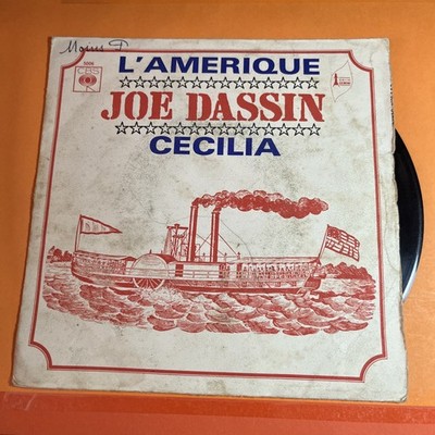 AMERIQUE JOE DASSIN CECILIA CHRISTIE P. DELANOE - VINYL SCHALLPLATTE 45 UMDREHUNGEN