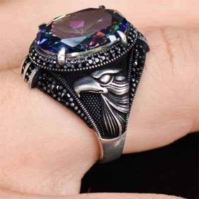 Silberring mit Adler Design Z7