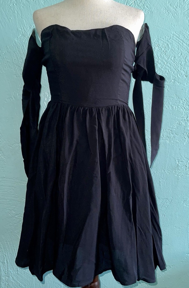 NEW! LUCY Paris Fit & Flare Dress Anthropologie ModCloth Small Lulus View 2