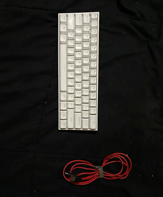 Anne Pro 2 60% White Wired USB Mechanical Keyboard English QWERTY (NO BOX)