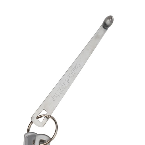 Measuring Spoons Stainless Steel Mini Spoons With Key Chain Design 5pcs/pack - Picture 3 of 23