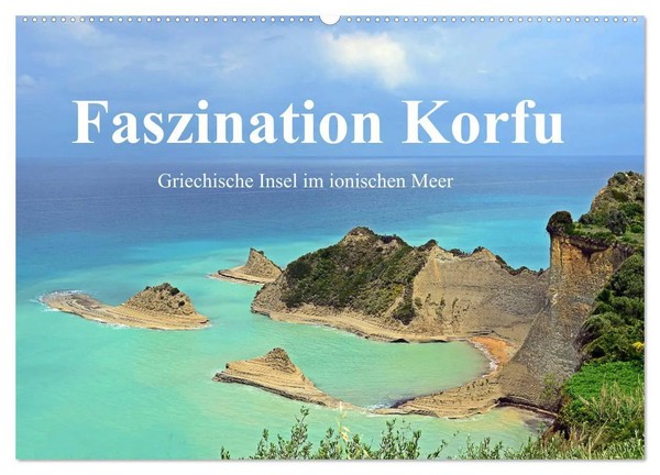 Faszination Korfu (Wandkalender 2026 DIN A2 Quer), Calvendo Monatskalender 2026-image