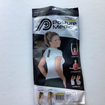 Posture Medic Original Strength Posture Improvement Brace Large  FREE SHIPPING 
