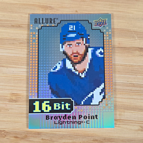 Brayden Point #B-1 2023 Upper Deck Allure 16-Bit card
