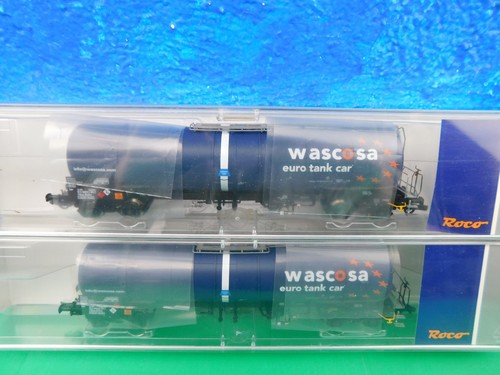 F13 Roco H0 Güterwagen Set 76027 Zans Kesselwagen Wascosa AC KKK OVP TOP | Zustand: Gebraucht