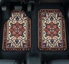 New Car Floor Mats Vintage Carpet Printed Universal 2 Front 2 Rear New Car Floor Mats Vintage Carpet Printed Universal 2 Front 2 Rear
