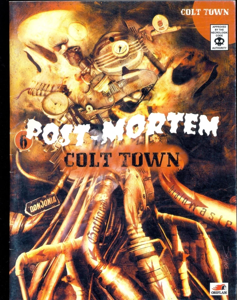 JDR RPG JEU DE ROLE / POST-MORTEM COLT TOWN