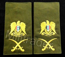 Prop Syrian Major General Epaulets Made in USA