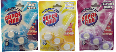 Toiletten Steine WC Frische Stein Megapack Super Finn 3x Antikalk Klo Duft Mix