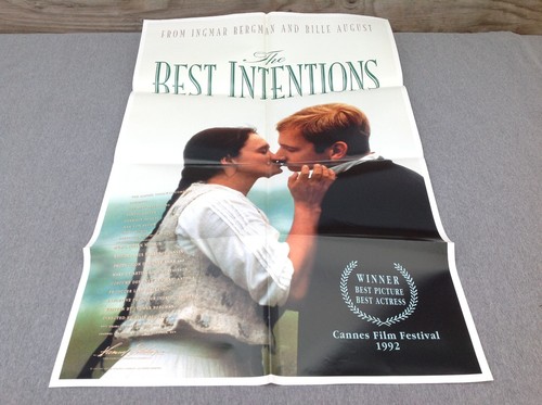1992 The Best Intentions Original Movie House Full Sheet Poster