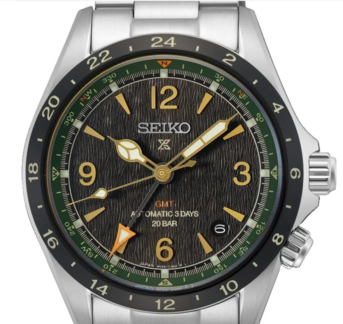 SEIKO PROSPEX ALPINIST HORNBILL GMT SPB493J1 500 PIECE ASIA LIMITED EDITION 6R54