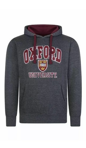 Oxford University ricamato accosta felpa con cappuccio-Ufficiale Prodotto  con Licenza | eBay