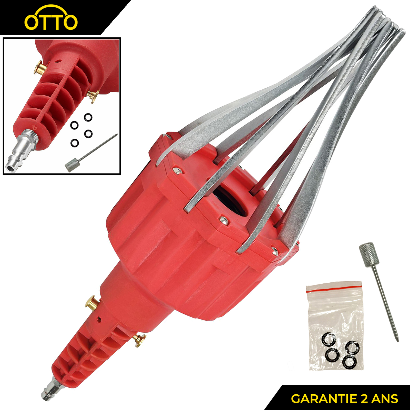 Expanseur pneumatique pour soufflet de cardan universel avec joints