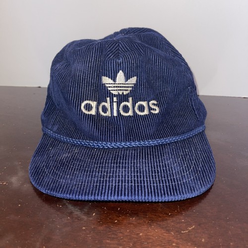 Vintage Adidas Hat Corduroy Strapback 