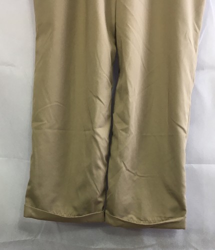 Dockers Tour Golf Pants Khaki Mens Size 40 x 30 Pleated Cuffed Tan J2 - Picture 12 of 12