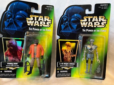 Star Warts the Power of the Force Ponda Baba 2-1B Medic Droid 4'' Actionfiguren