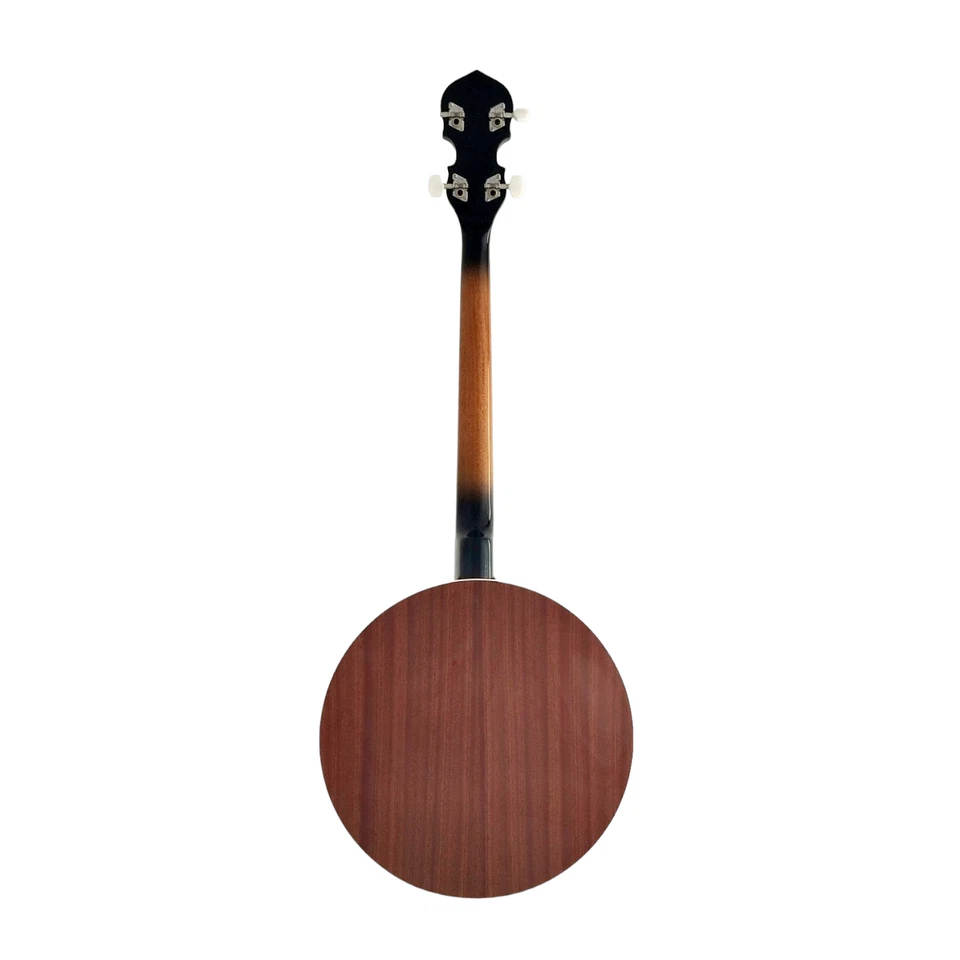 Caraya BJ004 4-string Tenor Banjo, Mahogany Resonator+Great Value Accessory Pack - Image 4 of 4