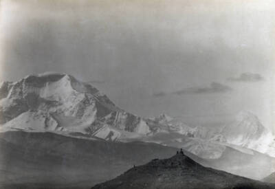 Mt Everest Climb Peaks South From Tingri 1921 OLD PHOTO