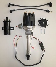 Small Cap Chevy Corvette 1962-74 Tach Drive Black Hei Distributorblack 45k Coil Small Cap Chevy Corvette 1962-74 Tach Drive Black Hei Distributorblack 45k Coil