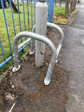 Hooped Barrier, EV Charging Protection guard, Lamp Post Protector