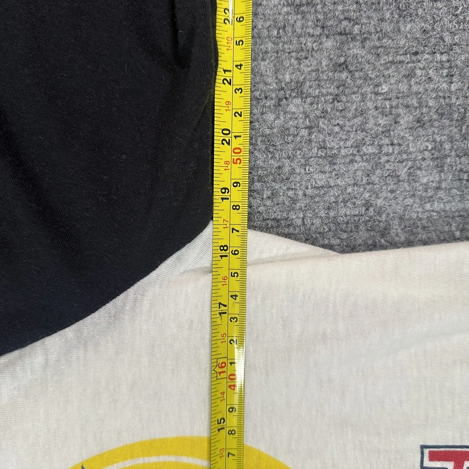 1984 Реджи Джексон 500 Homerun бейсбол длинным рукавом рубашка размер большой мужской винтажный - Изображение 4 из 4