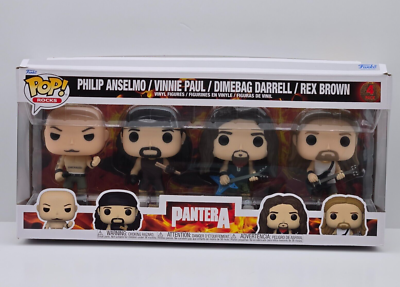 Funko Pop Rocks - Pantera 4-Pack Vinyl Figures | eBay