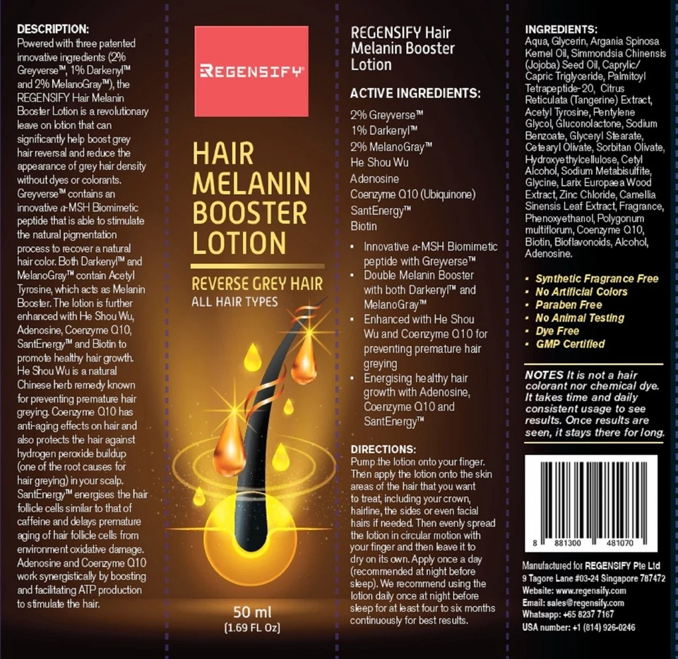 melanotan 2 reverse grey hair For Sale (10mg) Turn your gray hairs back into their original colors with Gray Reverse Shampoo Bar REGENSIFY Hair Melanin Booster Anti