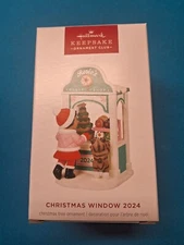 2024 Hallmark Keepsake Exclusive  Ornament  KOC  Christmas Window  NIB Free Ship