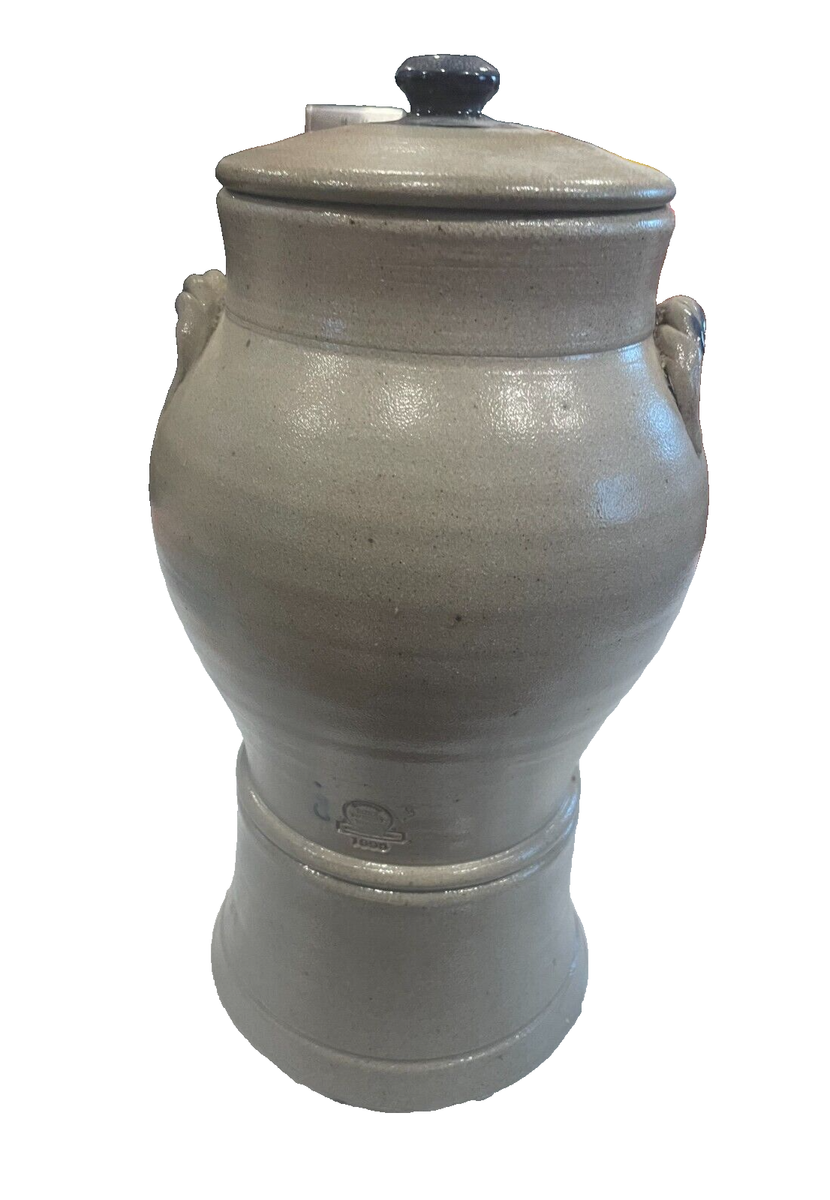 Rare Rowe Pottery Works Salt Glazed Water Cooler 14