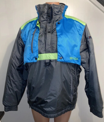 Vintage NEVICA Ski Jacket High Protection Skiwear Men s Size 42 NEON Green/Blue
