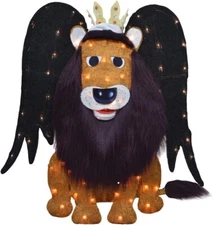 Rudolph King Moonracer Island of Misfits 2D 32" Tinsel Outdoor Christmas Decor