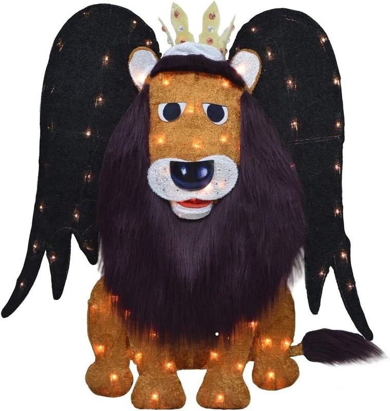 Rudolph King Moonracer Island of Misfits 2D 32" Tinsel Outdoor Christmas Decor