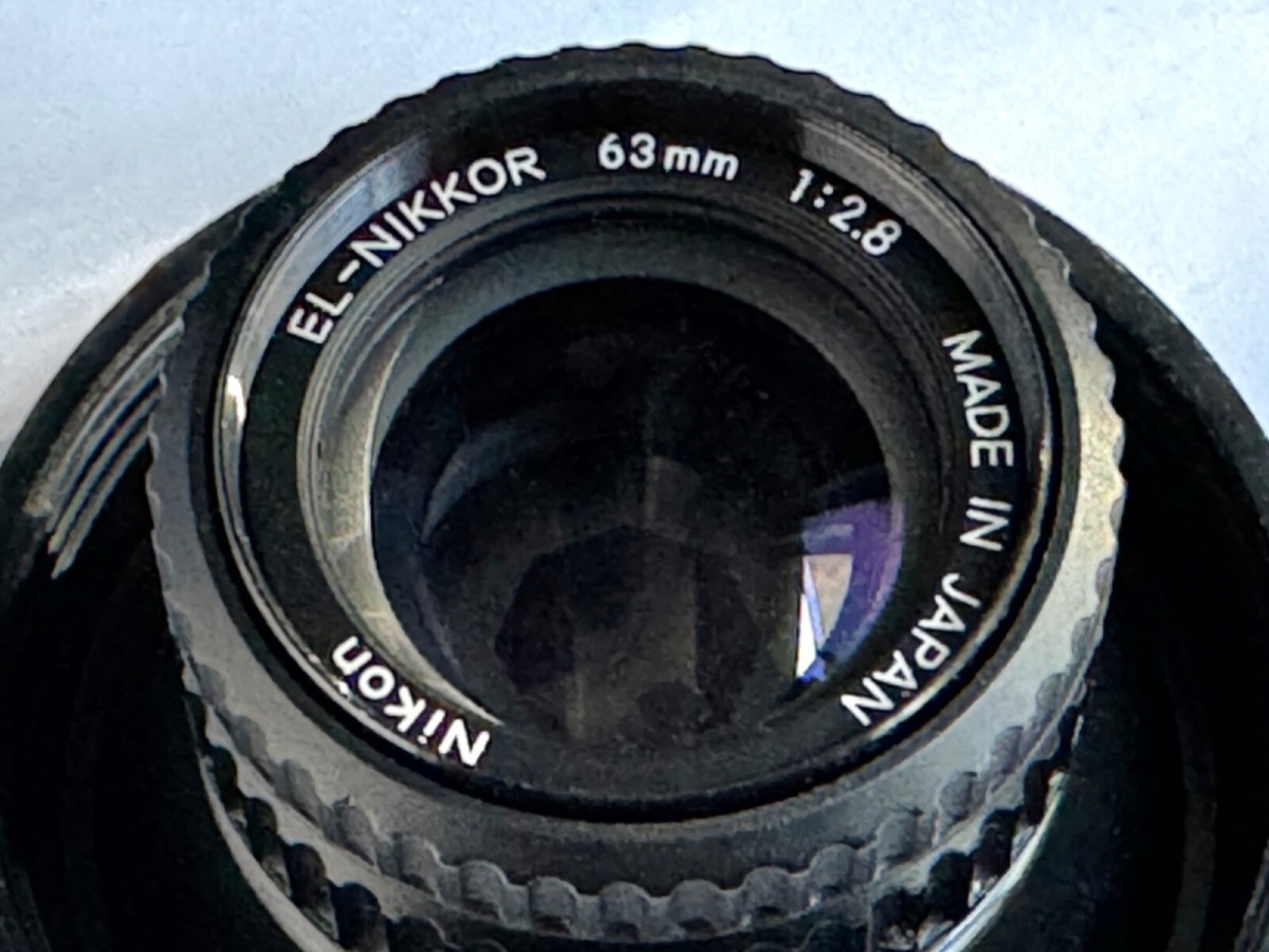 Nikon 63mm f2.8 El-Nikkor Enlarging Lens | eBay Nikon EL-nikkor