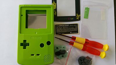 Nintendo Gameboy Color POKEMON personalizada con retroiluminación, carcasa, altavoz, botones y lente de pantalla nuevos. - España Nintendo Gameboy Color POKEMON personalizada con retroiluminación, carcasa, altavoz, botones y lente de pantalla nuevos. - España