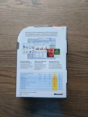 Microsoft Office Professional 2007 - Upgrade for sale online | eBay