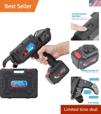 #ad #ad Rechargeable Rebar Tier Gun 0.31 1.33in Fast Knotting amp; Easy Auto Cut Features $458.99
