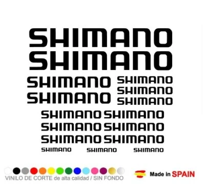 16 Pegatina Vinilo SHIMANO Sticker Decal Aufkleber Bicicleta Bike MTB Ciclismo