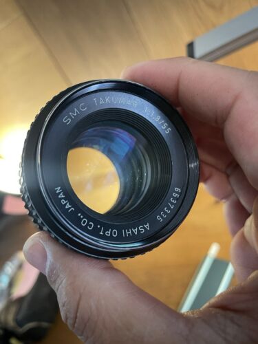 *Near Mint ++* Pentax ESII ES II Black Film Camera SMC Takumar 55mm F/1.8 /Japan - Picture 12 of 18
