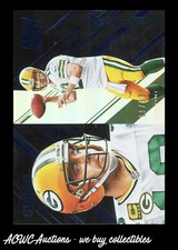 2015 Panini Clear Vision Clear Shots Blue #CS-4 Aaron Rodgers #d 09/99