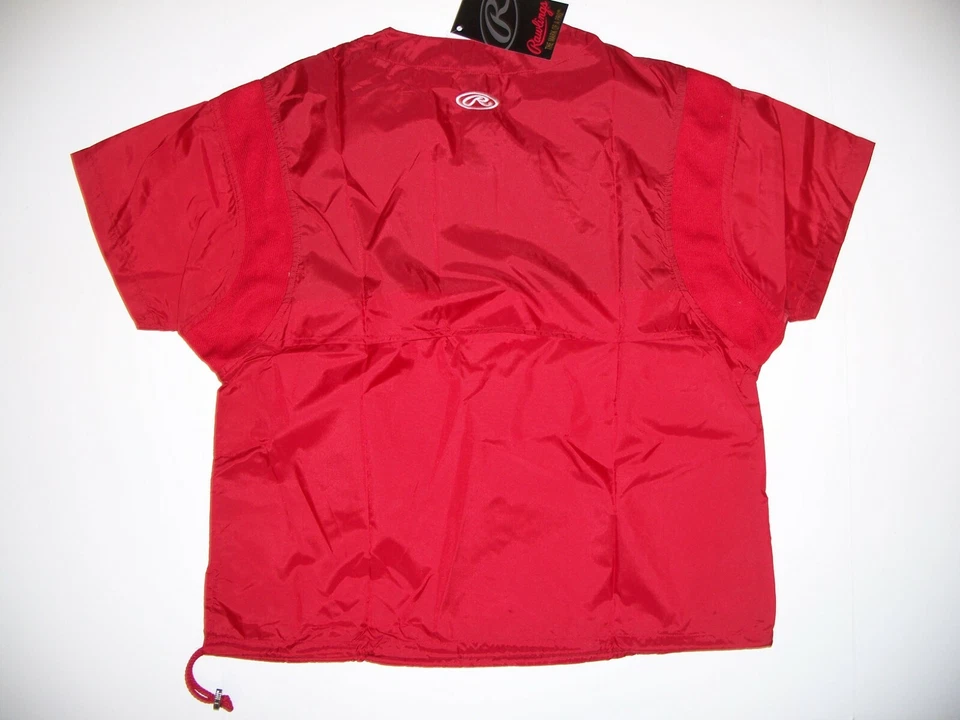 Chaqueta de Bateo Rawlings Scarlet YSSBCJ Nylon Juvenil Foto 2 de 2