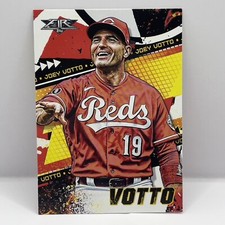 2022 Topps Fire Baseball Joey Votto Base #100 Cincinnati Reds